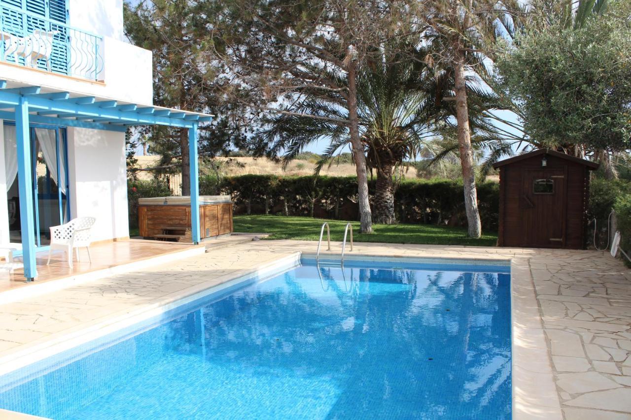 Olive Beach Villa Peyia Bagian luar foto